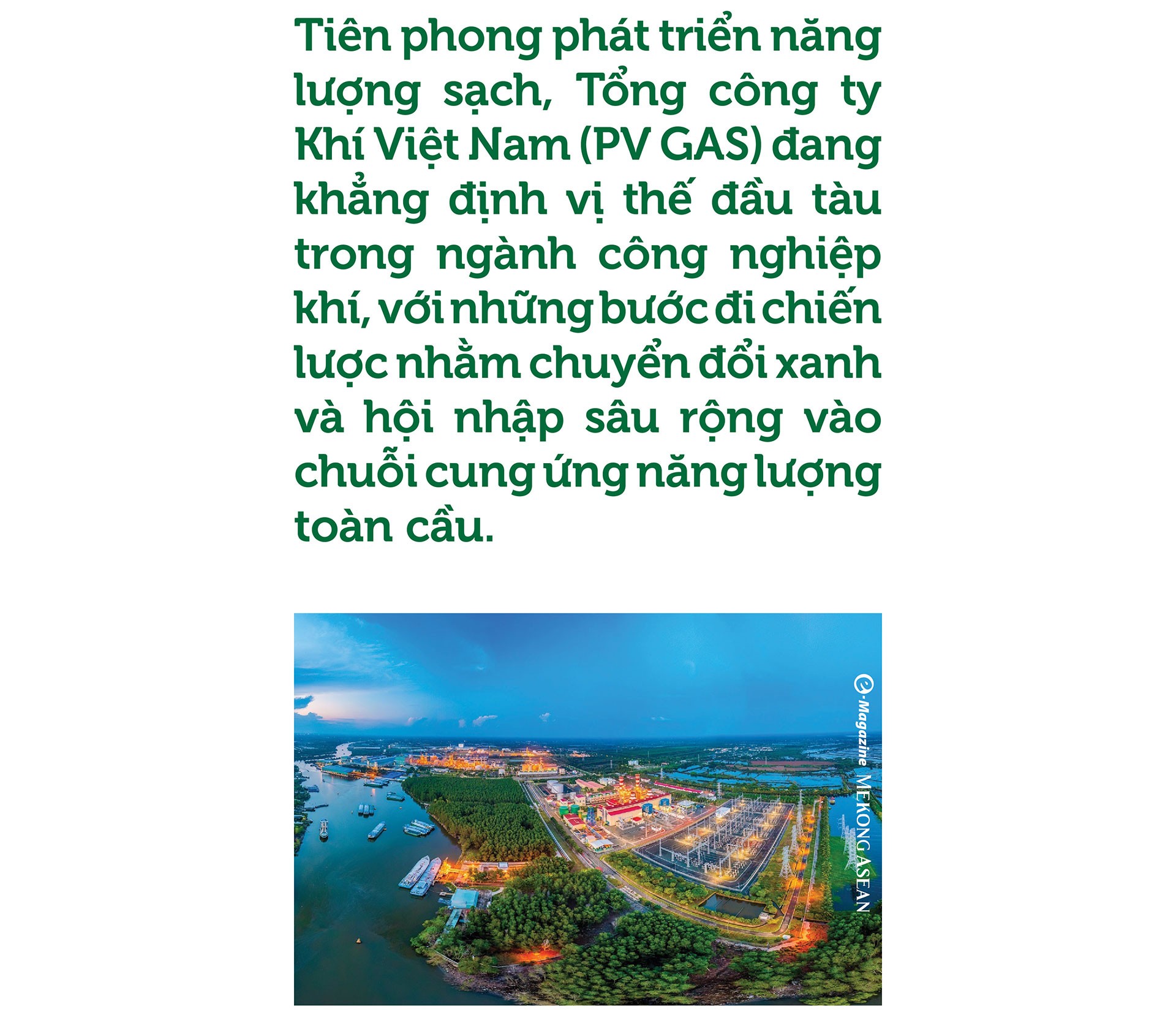 PV GAS: Hành trình xanh hóa ngành khí Việt Nam