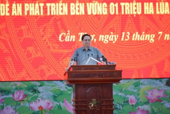 Thủ tướng chủ trì hội nghị với các địa phương vùng Đồng bằng sông Cửu Long