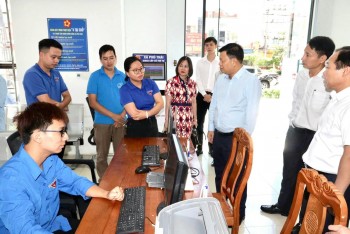 Vận hành Trung tâm hành chính công cấp xã ở Hải Phòng bước đầu hiệu quả