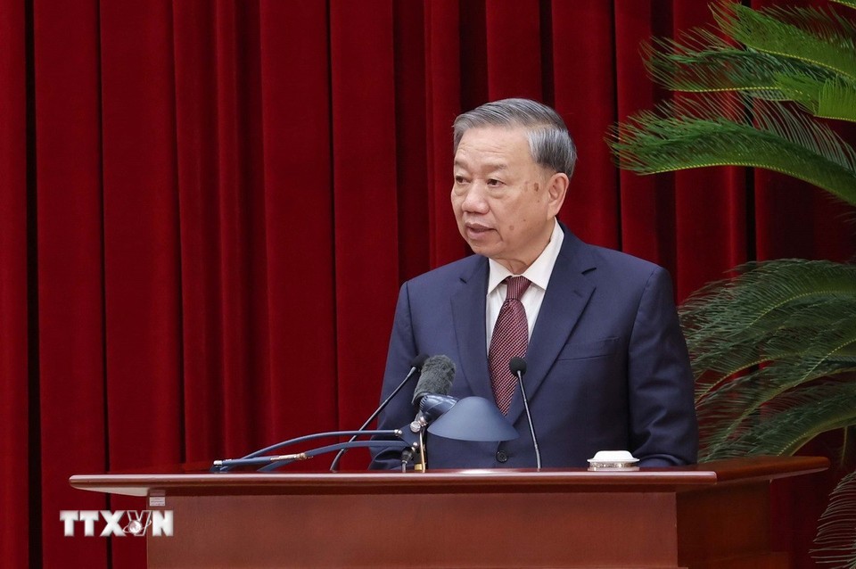 Bài phát biểu của Tổng Bí thư Tô Lâm tại phiên bế mạc Hội nghị Trung ương 12