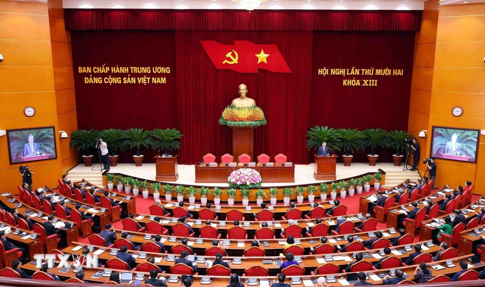 Bài phát biểu của Tổng Bí thư Tô Lâm tại phiên bế mạc Hội nghị Trung ương 12