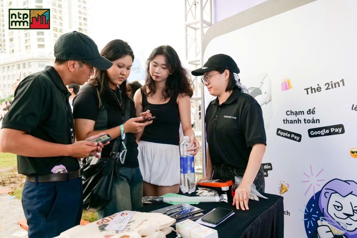 Liobank đẩy mạnh trải nghiệm ngân hàng số tại sự kiện dành cho giới trẻ