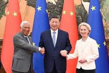 Ông Tập Cận Bình kêu gọi Trung Quốc - EU củng cố quan hệ, góp phần ổn định thế giới