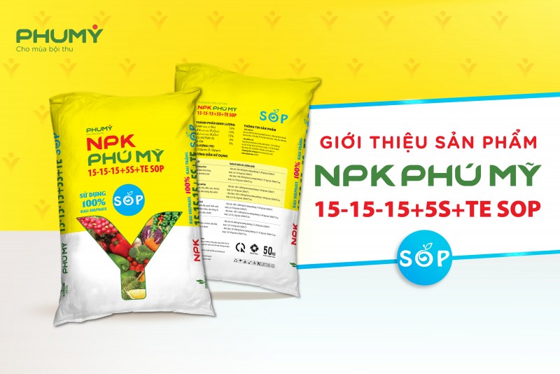 Phú Mỹ ra mắt sản phẩm phân bón mới sử dụng 100% kali sulphate