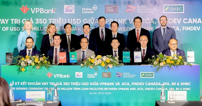 VPBank công bố khoản vay hợp vốn trị giá 350 triệu USD