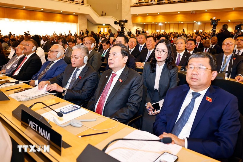 Chủ tịch Quốc hội nêu định hướng hợp tác liên nghị viện bảo đảm hòa bình