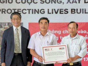 Nhật Bản bàn giao khu đất đã rà phá sạch bom mìn tại Quảng Trị