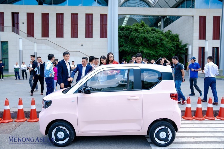 TMT Motors là nhà phân phối độc quyền các dòng xe ô tô điện Wuling tại Việt Nam. Ảnh: Mekong ASEAN.