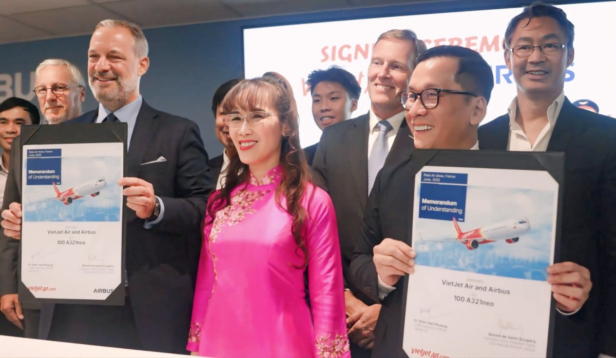 Vietjet đạt doanh thu kỷ lục quý 2/2025: Mở rộng đội tàu, thắng thầu lớn