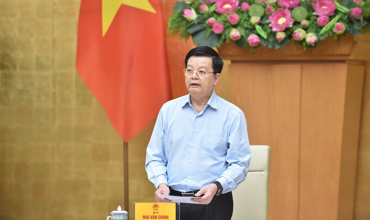 Phó Thủ tướng Mai Văn Chính chủ trì Phiên họp