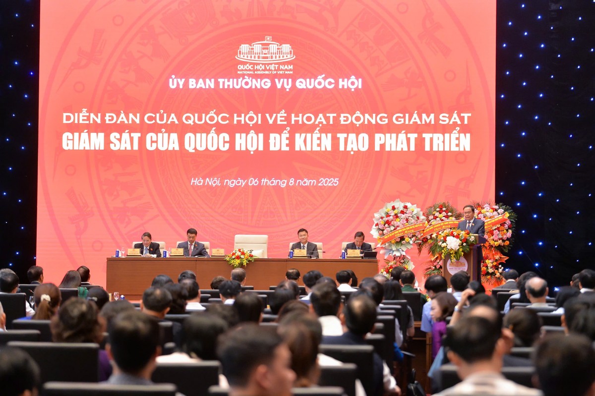 Lần đầu tiên tổ chức Diễn đàn của Quốc hội về hoạt động giám sát