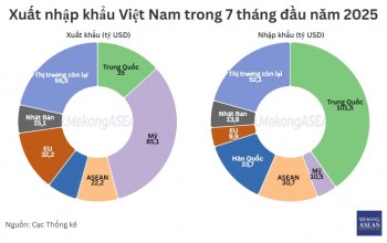 6 thị trường chiếm gần 80% kim ngạch xuất khẩu của Việt Nam
