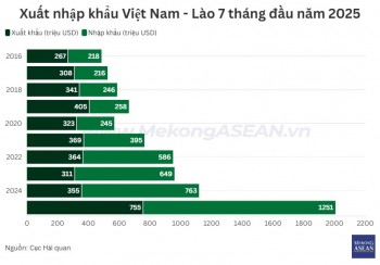 Xuất nhập khẩu Việt Nam – Lào lập kỷ lục 10 năm