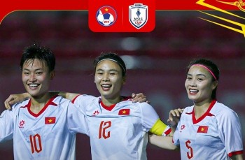 Tuyển nữ Việt Nam thắng dễ Indonesia với tỷ số 7-0