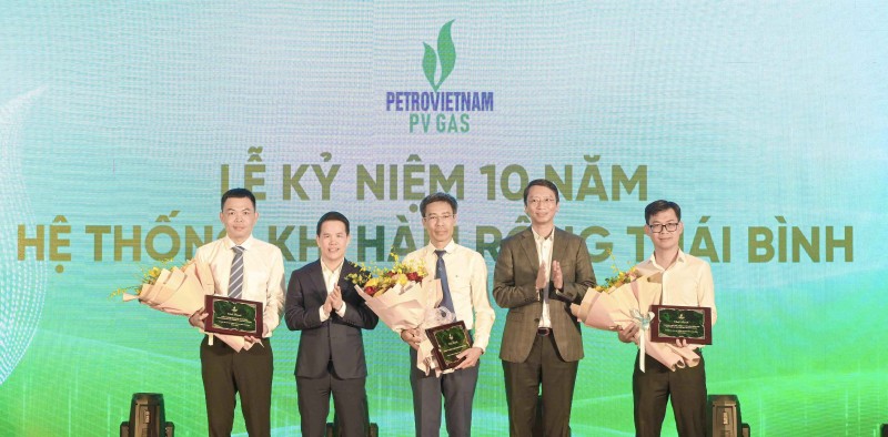 Hệ thống khí Hàm Rồng – Thái Bình đạt mốc 10 năm vận hành an toàn
