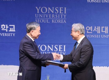 Tổng Bí thư Tô Lâm phát biểu chính sách tại Đại học Yonsei