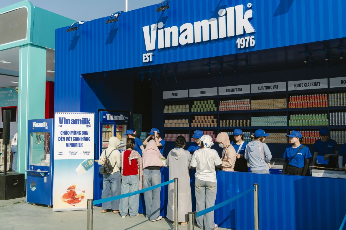 Vinamilk tiếp sức cho những khoảnh khắc bùng nổ cuối tuần