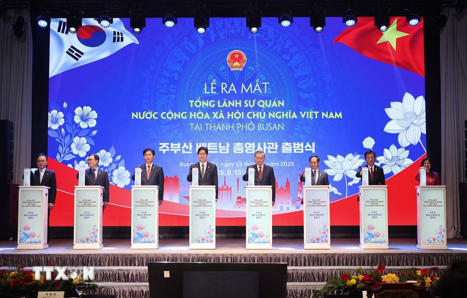 Việt Nam ra mắt Tổng lãnh sự quán tại Busan, Hàn Quốc