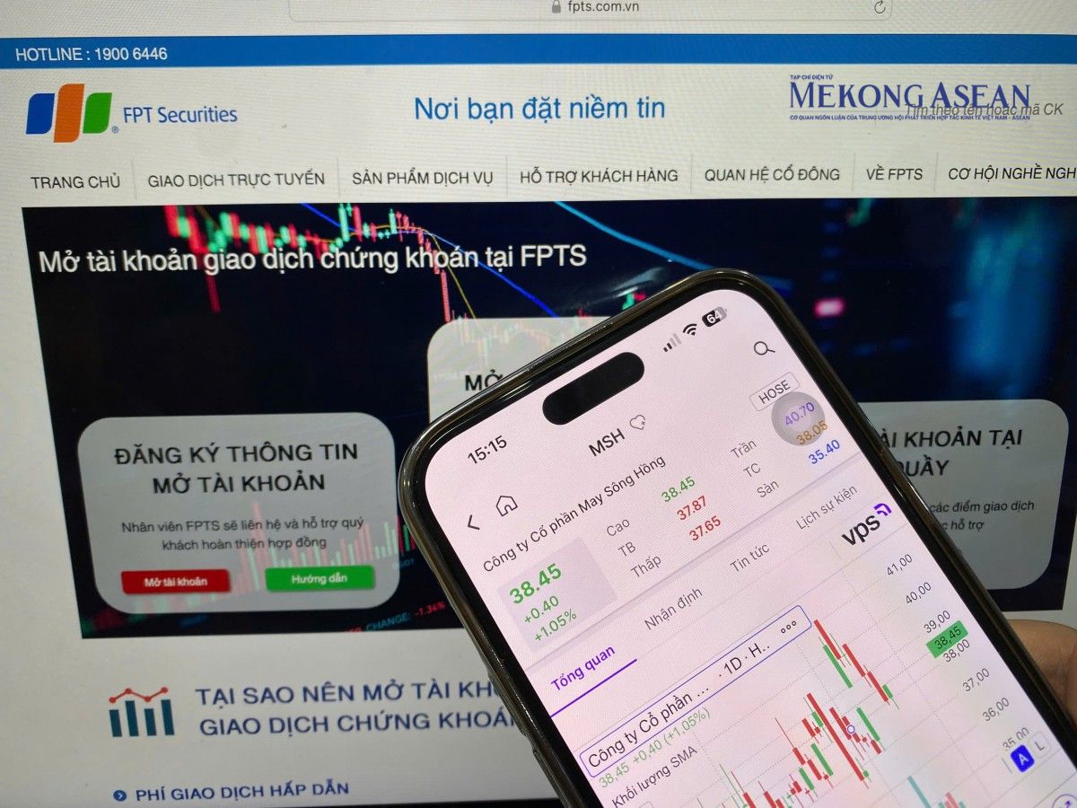 FPTS tiếp tục thoái vốn tại May Sông Hồng, dự kiến thu hơn 46 tỷ đồng