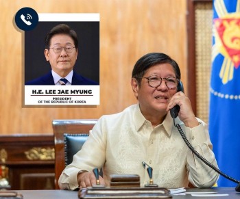 Tổng thống Philippines điện đàm với Tổng thống Hàn Quốc