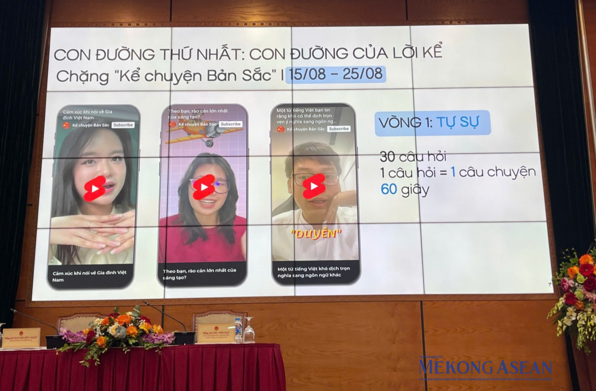 Cách thức tham gia cuộc thi. Ảnh: Thảo Ngân/Mekong ASEAN.