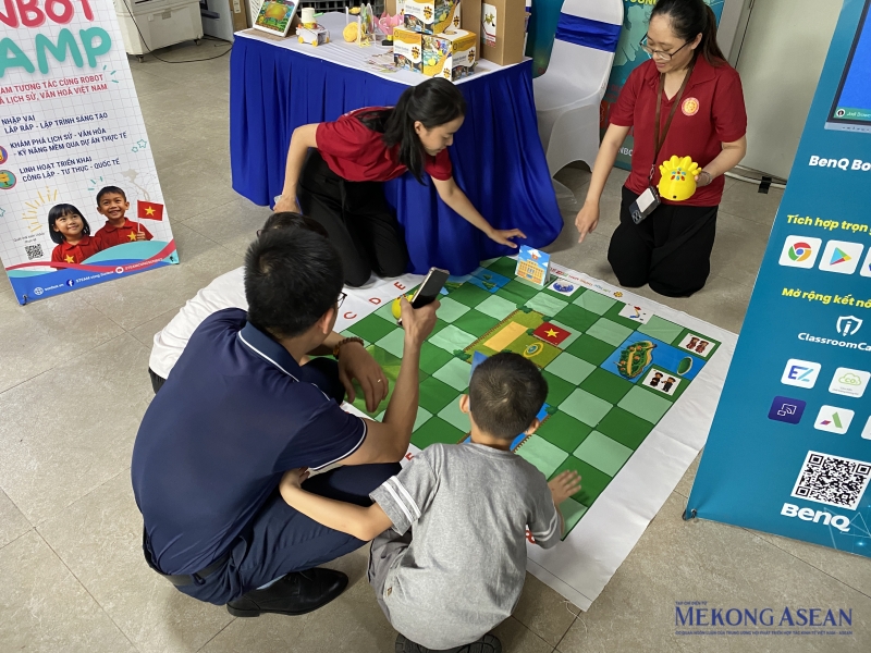 Nhiều giải pháp giáo dục tích hợp AI tại triển lãm Edtech Expo 2025