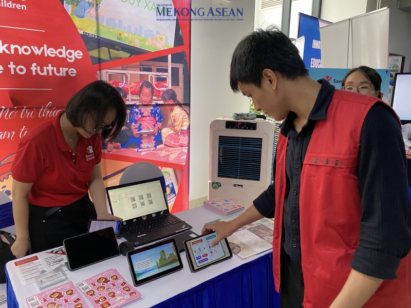 Nhiều giải pháp giáo dục tích hợp AI tại triển lãm Edtech Expo 2025