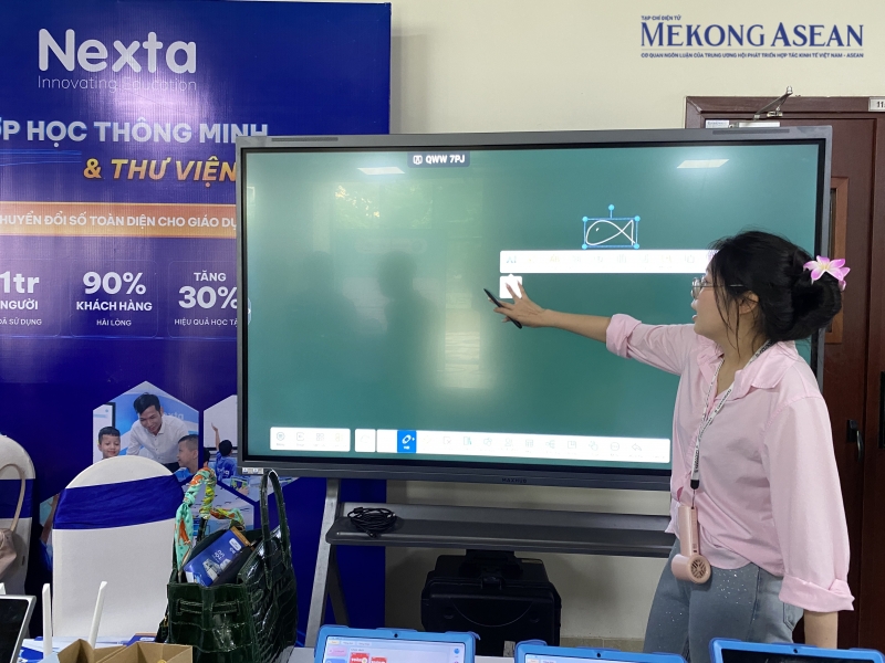 Nhiều giải pháp giáo dục tích hợp AI tại triển lãm Edtech Expo 2025