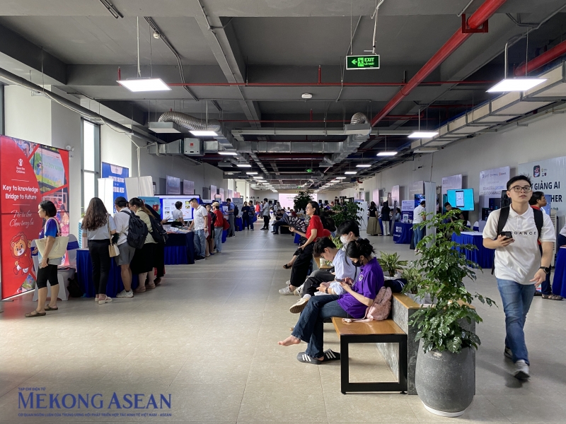 Nhiều giải pháp giáo dục tích hợp AI tại triển lãm Edtech Expo 2025