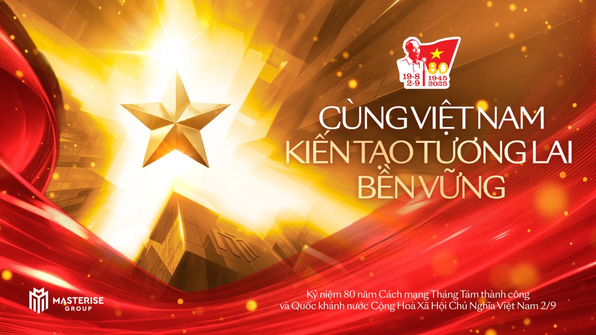 Masterise Group lan tỏa tinh thần yêu nước cùng hoạt động “Phủ đỏ Việt Nam”