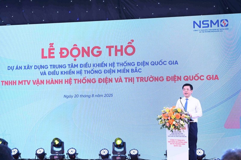 Động thổ dự án Trung tâm điều khiển hệ thống điện quốc gia