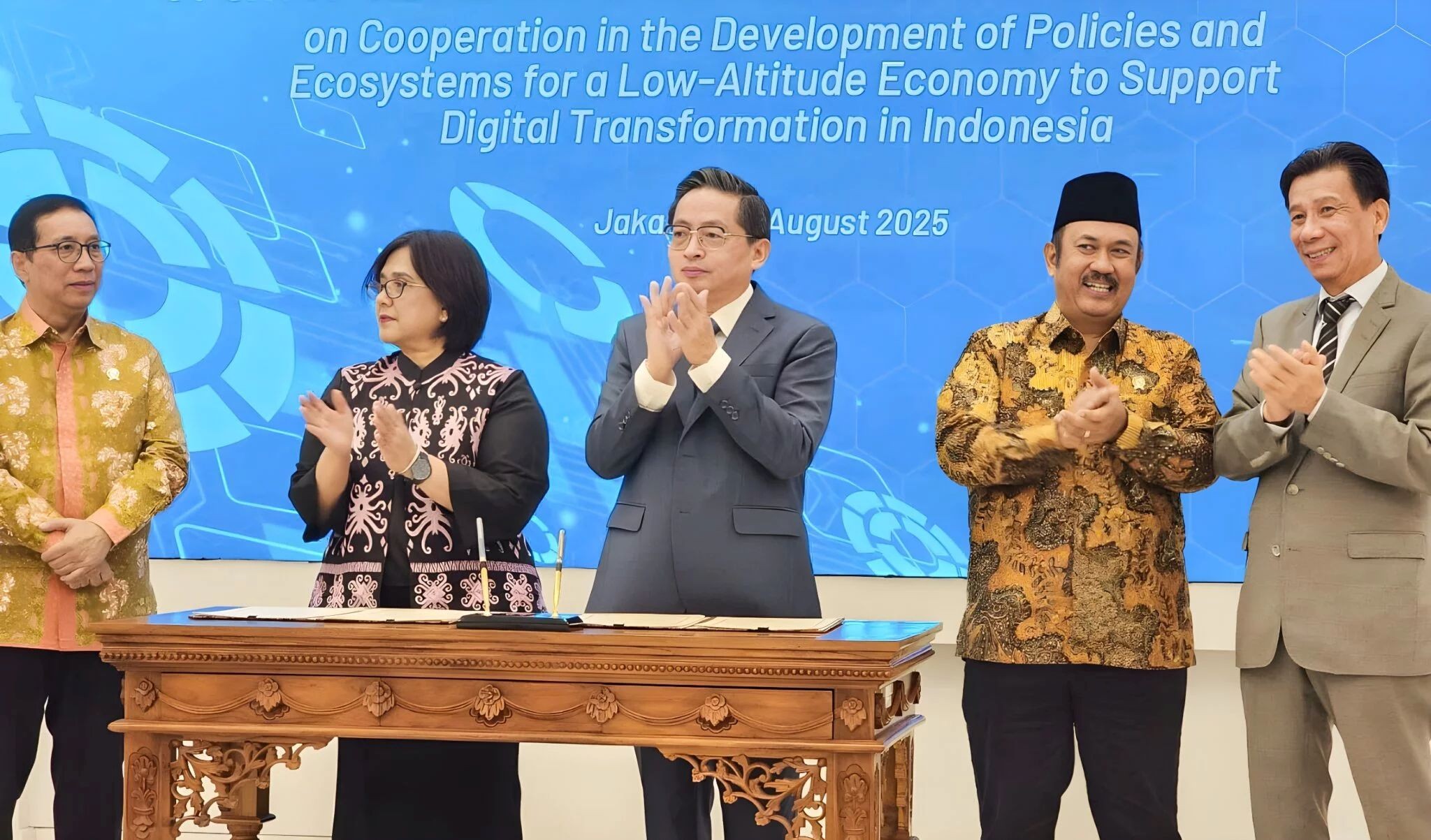 CT Group ký thỏa thuận hợp tác với Indonesia về kinh tế không gian