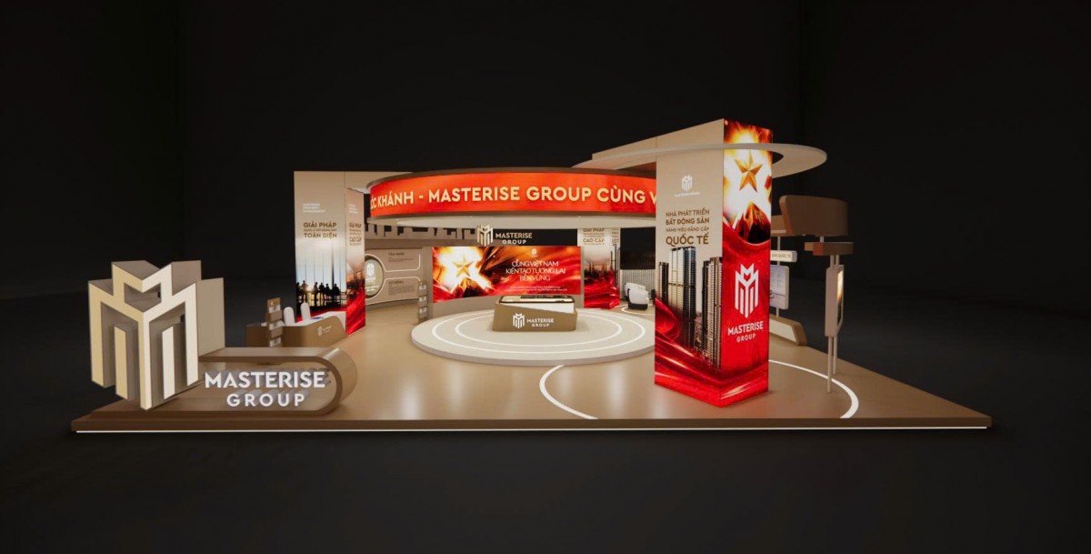 Masterise Group là doanh nghiệp tư nhân tiêu biểu tại Triển lãm thành tựu đất nước