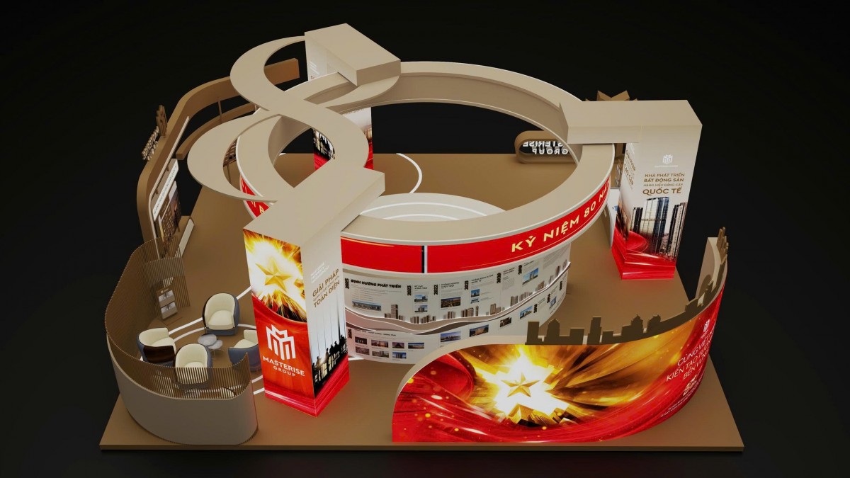 Masterise Group là doanh nghiệp tư nhân tiêu biểu tại Triển lãm thành tựu đất nước