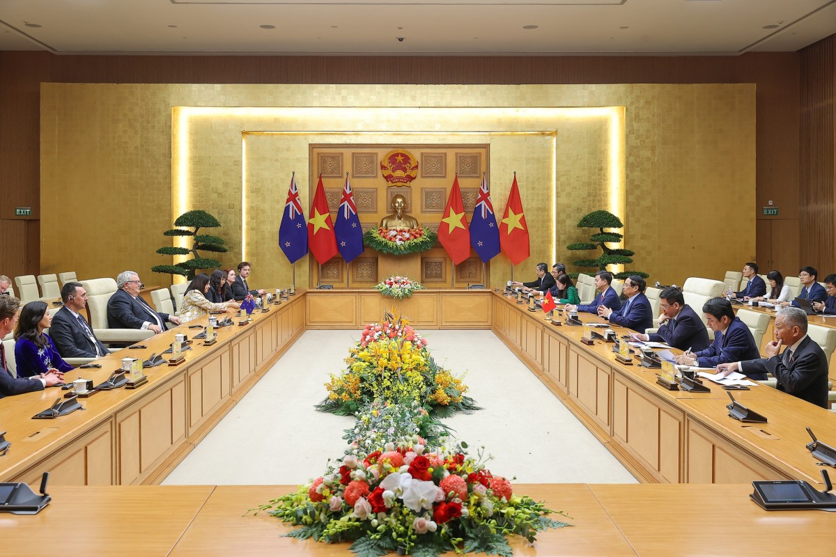 'Tiềm năng hợp tác giữa Việt Nam và New Zealand còn rất lớn'