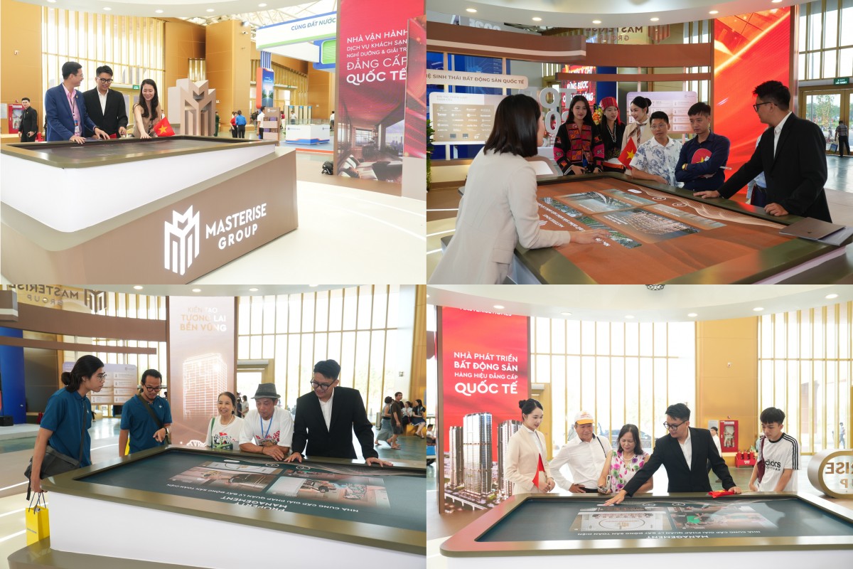 Masterise Group ghi dấu ấn tại Triển lãm thành tựu quốc gia 2025