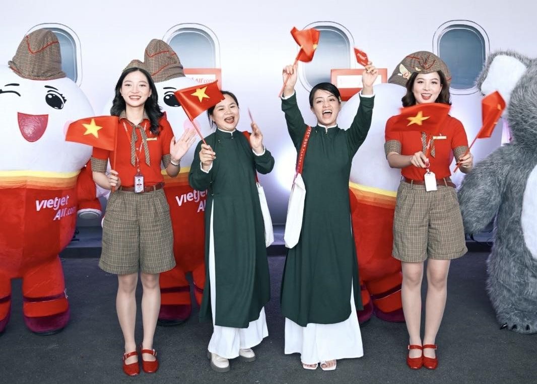 Vietjet mang đến trải nghiệm đặc biệt tại Triển lãm 80 năm Độc lập - Tự do - Hạnh phúc