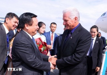 Bí thư thứ nhất, Chủ tịch nước Cuba bắt đầu thăm cấp Nhà nước Việt Nam
