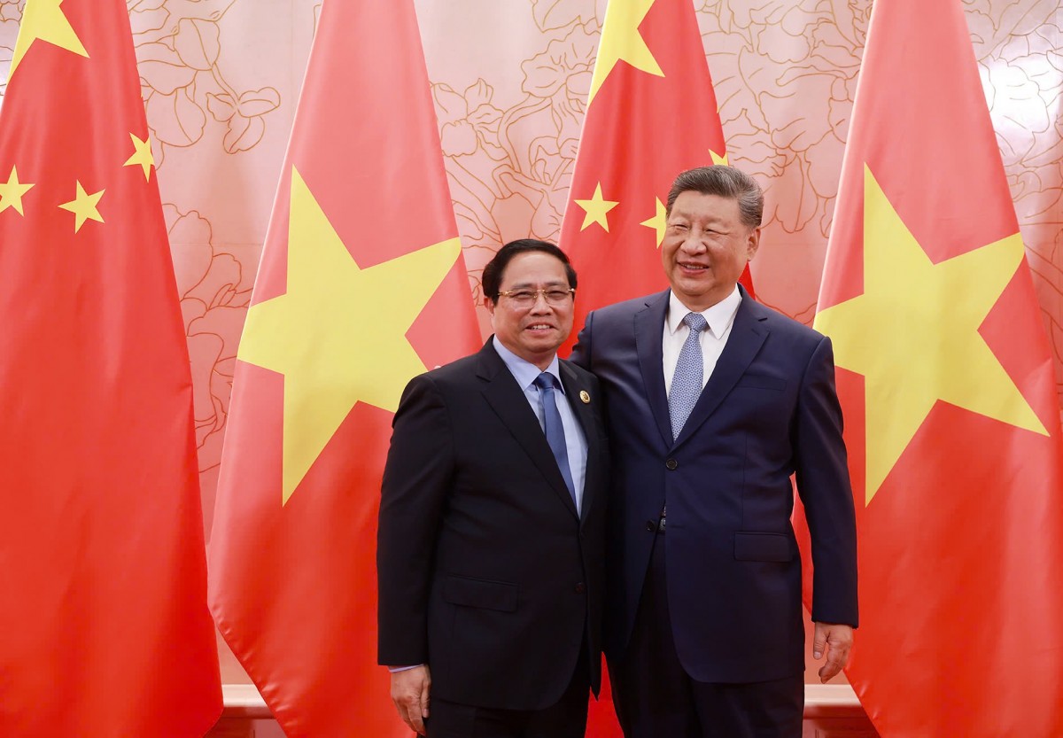Thủ tướng Phạm Minh Chính hội kiến Tổng Bí thư, Chủ tịch nước Trung Quốc