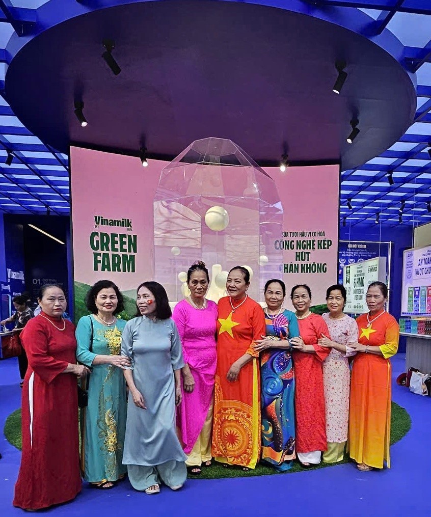 Vinamilk tạo điểm nhấn tại Triển lãm Thành tựu đất nước 80 năm
