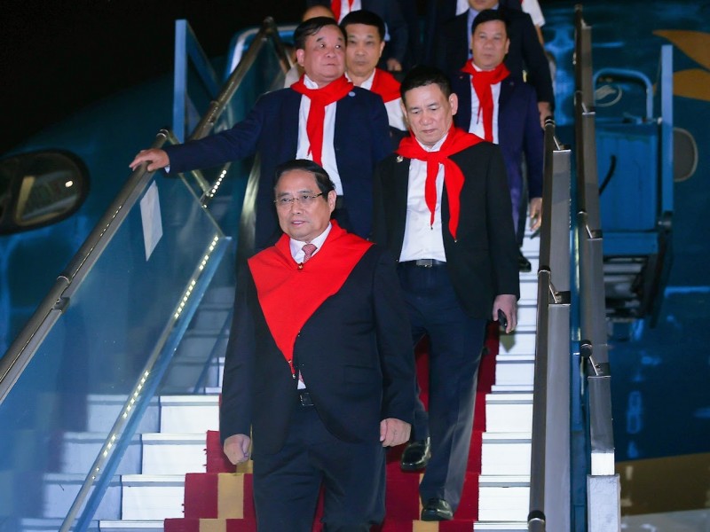 Thủ tướng Phạm Minh Chính kết thúc chuyến công tác tại Trung Quốc