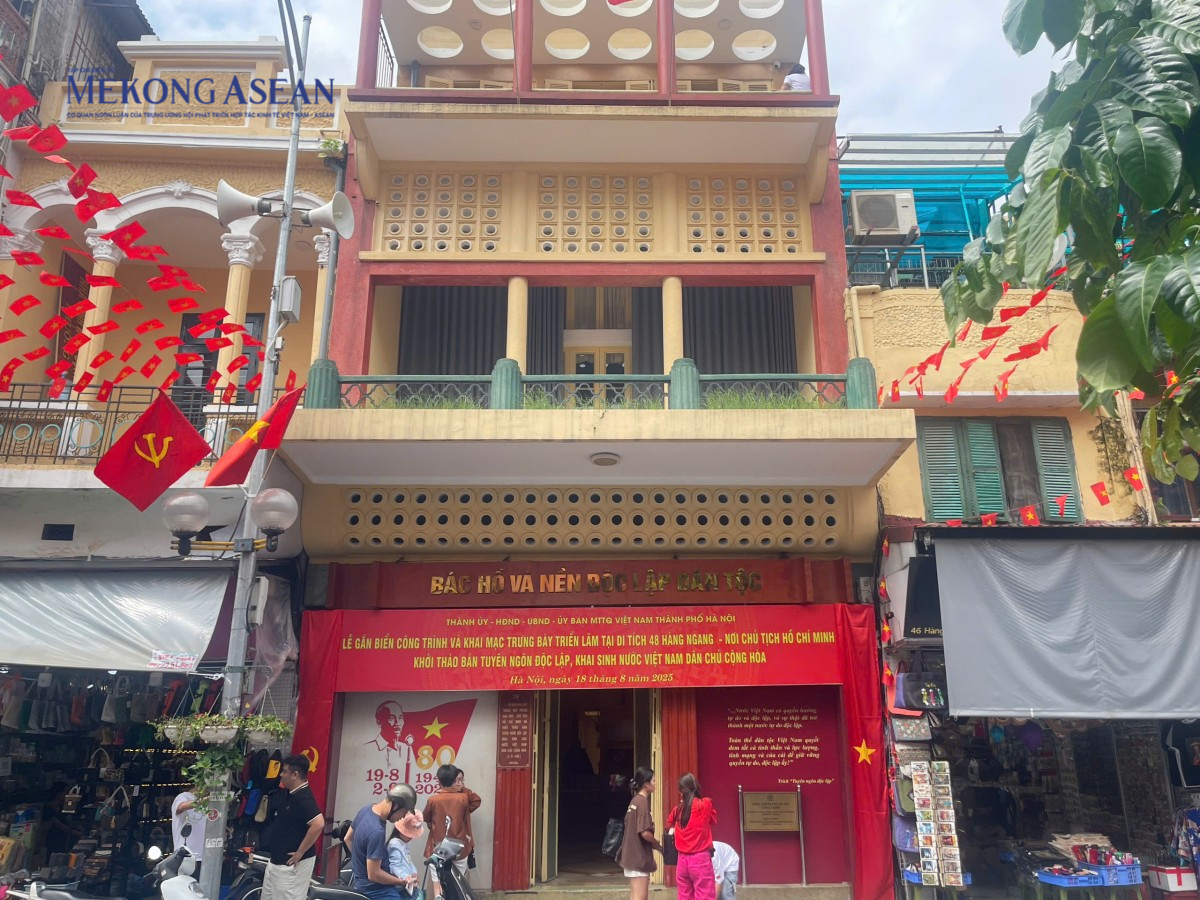 Hành trình về nguồn tại 48 Hàng Ngang, nơi khai sinh bản Tuyên ngôn Độc lập