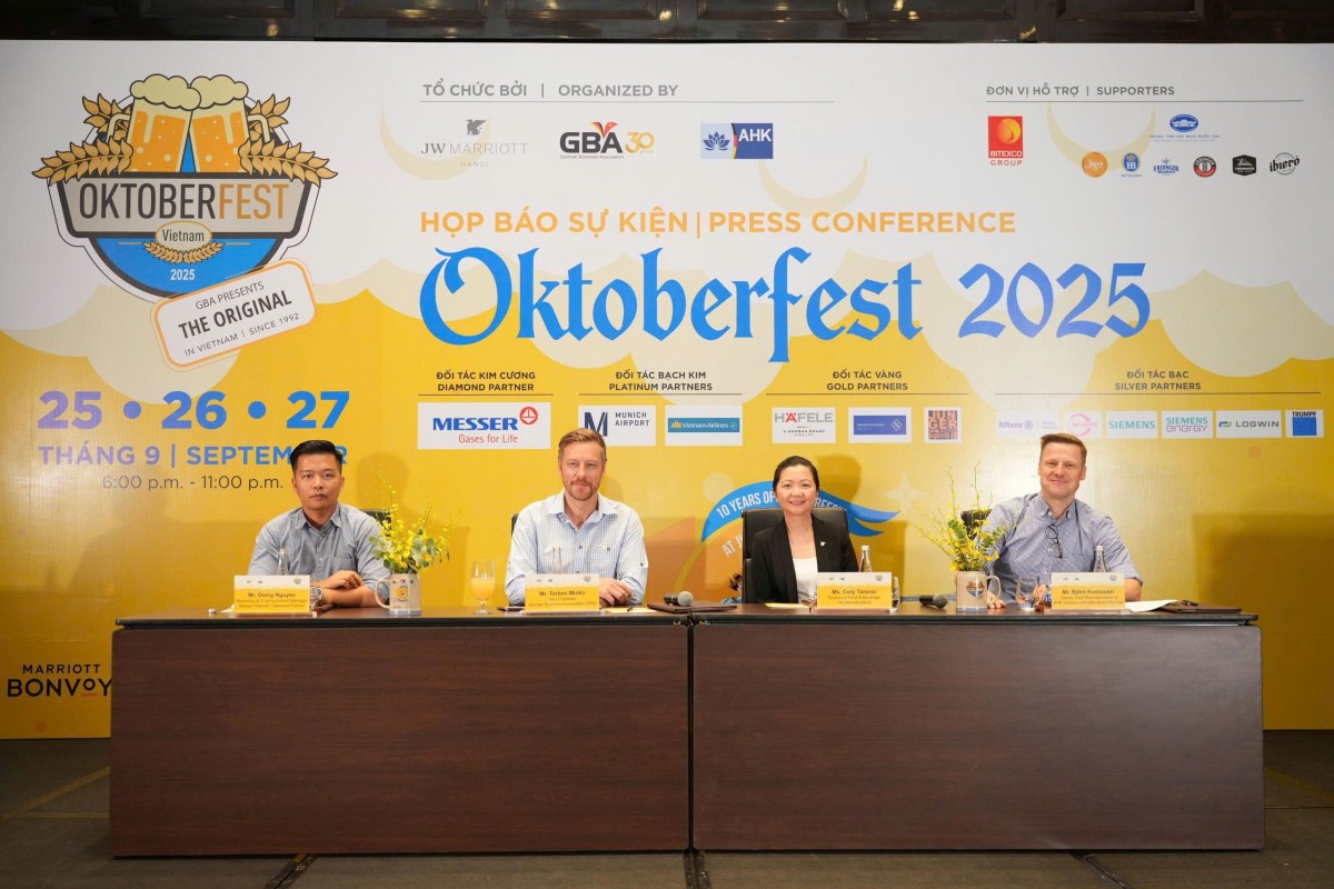 Oktoberfest 2025: Lễ hội bia Đức lớn nhất Việt Nam trở lại với dấu ấn đặc biệt