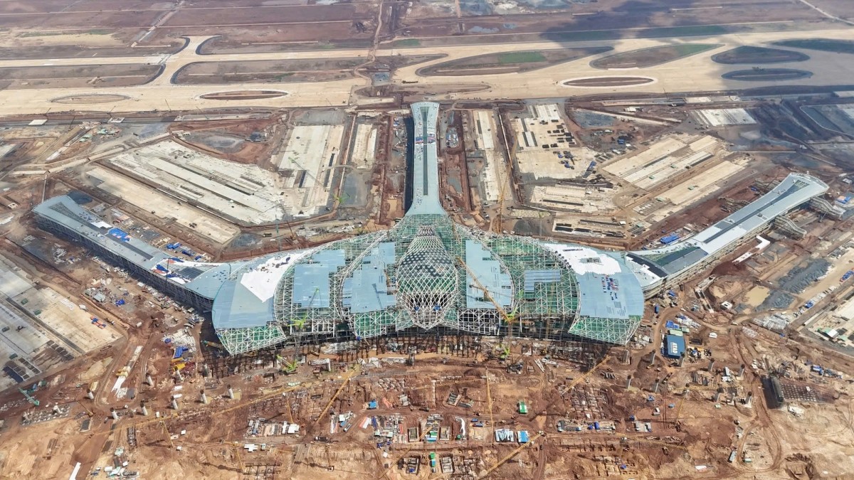 Công trường sân bay Long Thành. Ảnh: VGP.