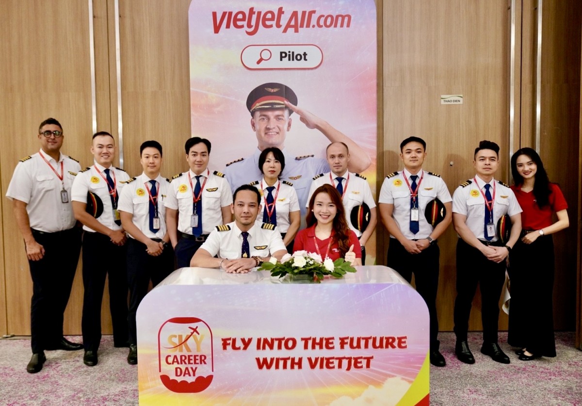 Vietjet đón gần 1.000 ứng viên tham gia ngày hội tuyển dụng