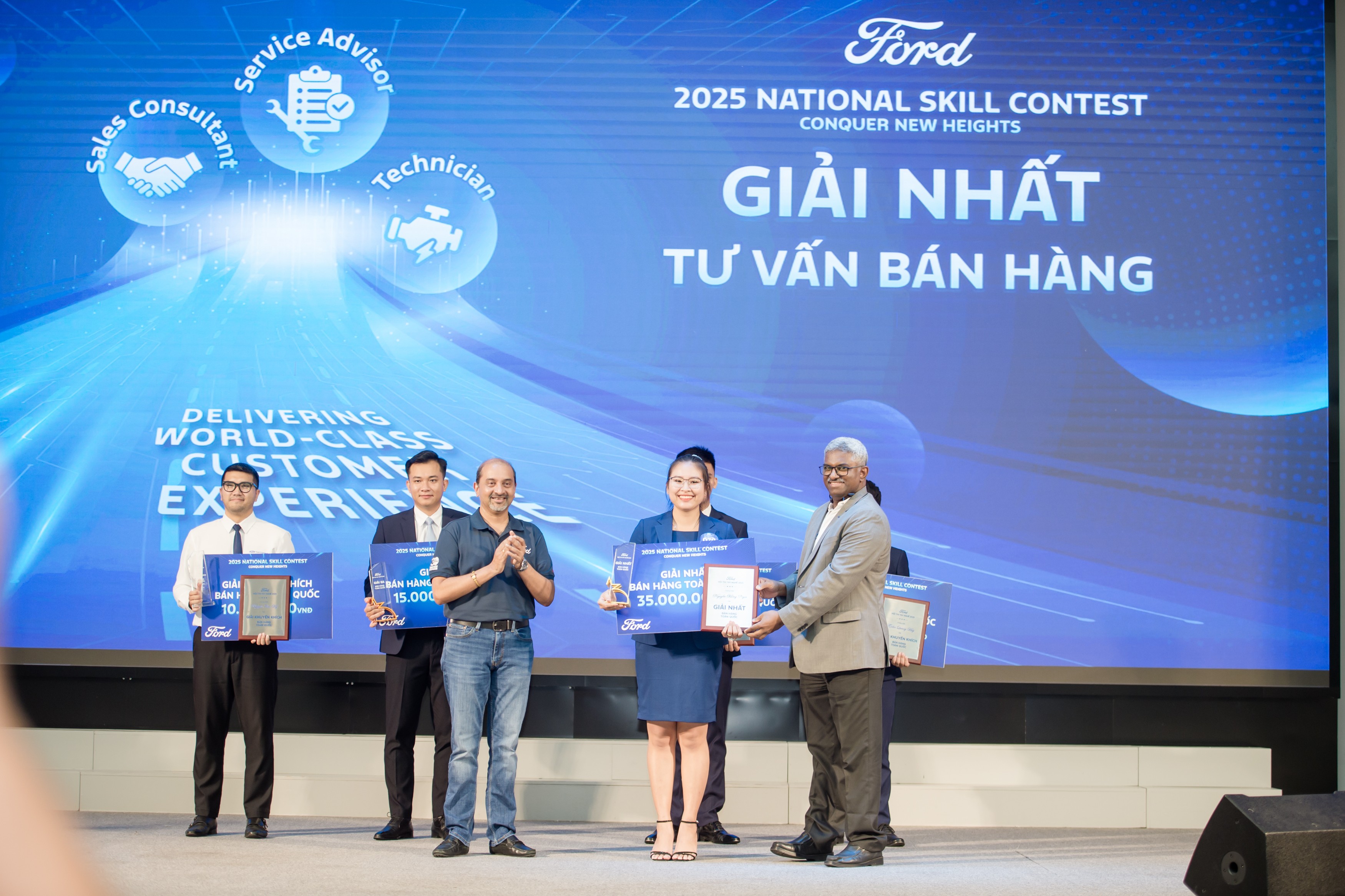 Sôi nổi hội thi tay nghề toàn quốc 2025 do Ford Việt Nam tổ chức