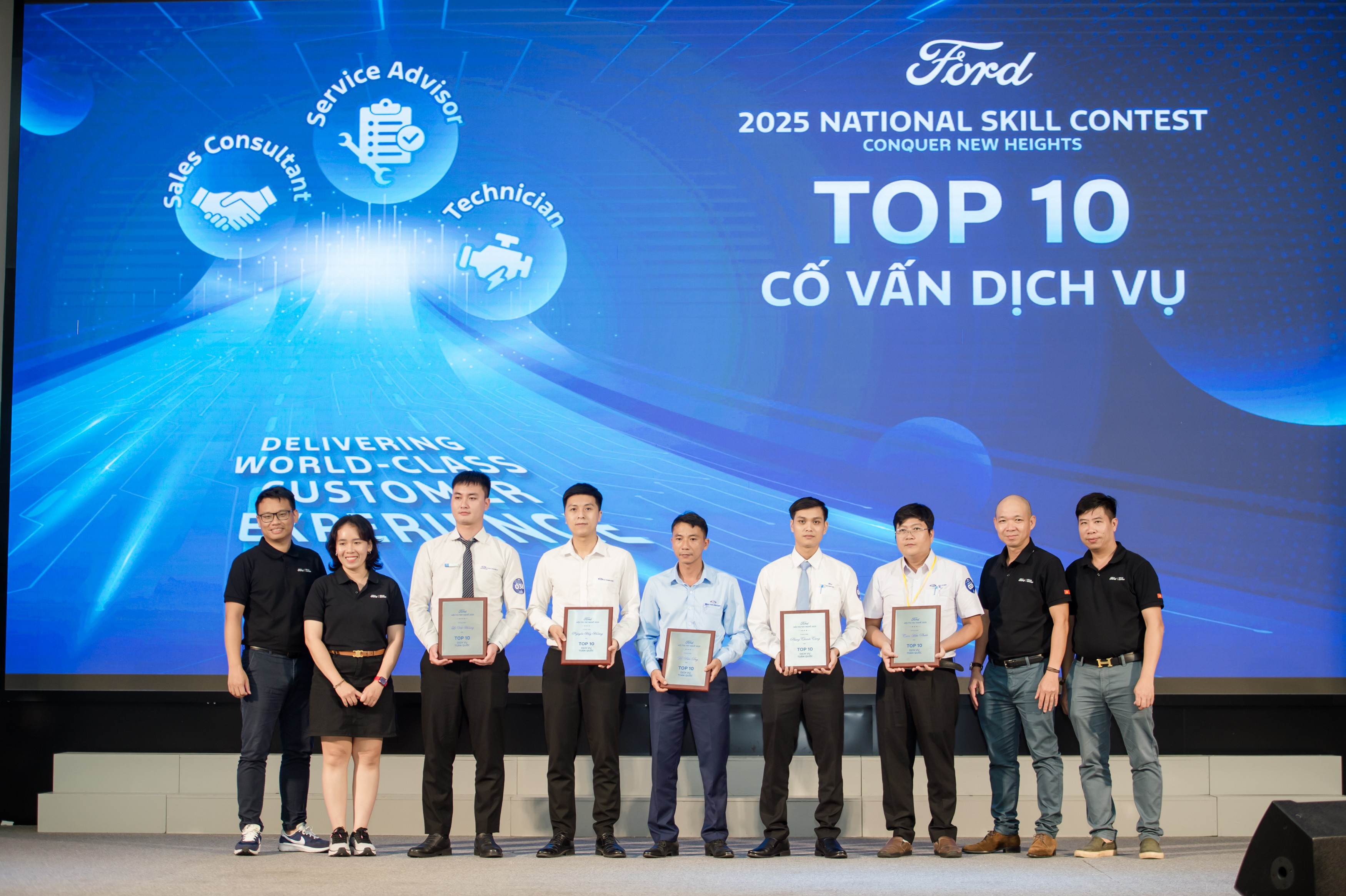 Sôi nổi hội thi tay nghề toàn quốc 2025 do Ford Việt Nam tổ chức
