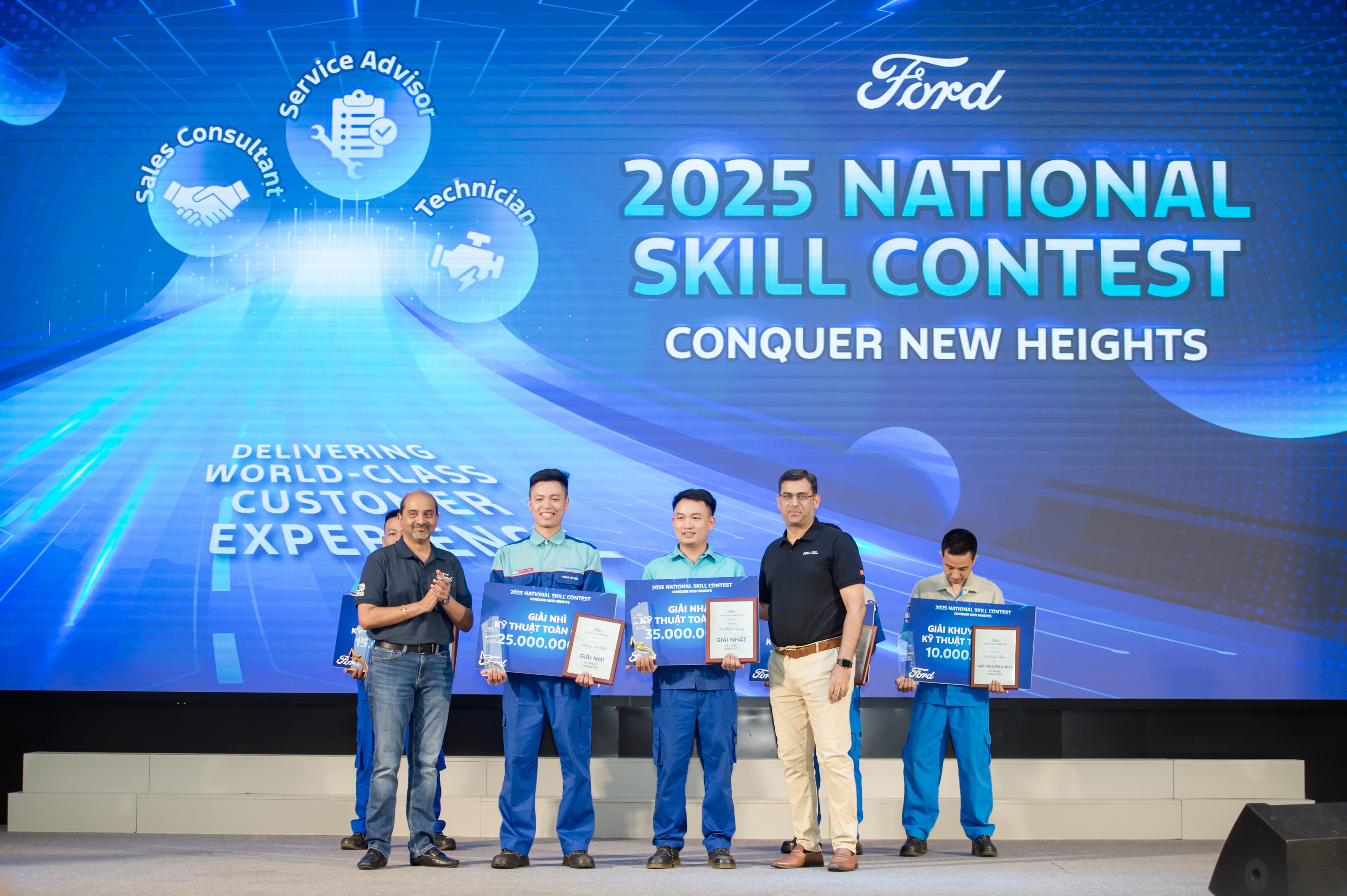 Sôi nổi hội thi tay nghề toàn quốc 2025 do Ford Việt Nam tổ chức