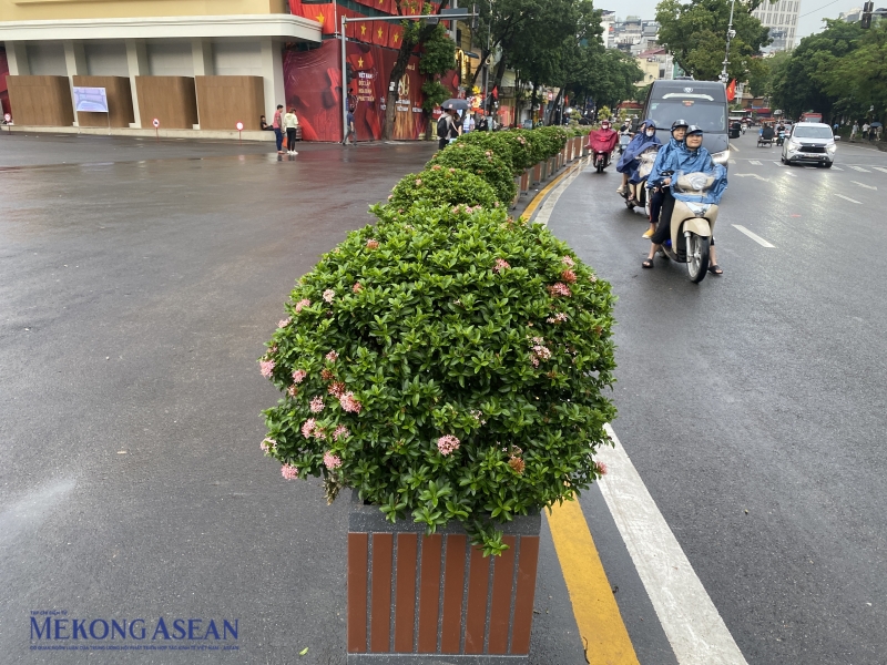 Diện mạo khoáng đạt của quảng trường Đông Kinh Nghĩa Thục sau cải tạo