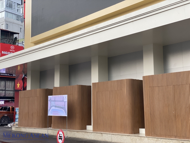 Diện mạo khoáng đạt của quảng trường Đông Kinh Nghĩa Thục sau cải tạo